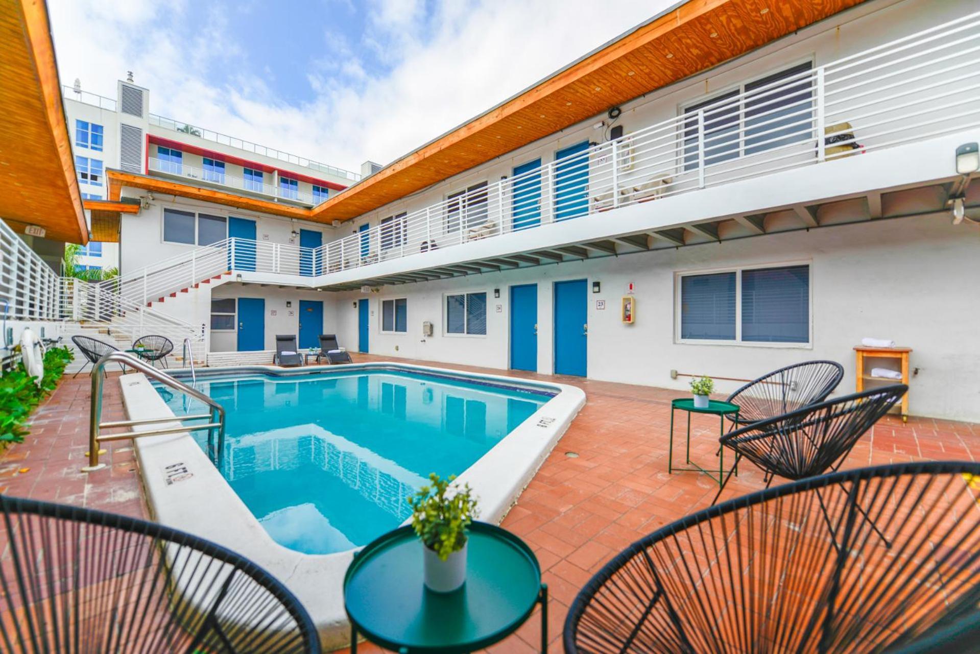 Serene Studio By The Beach With Pool - M34 هوليوود المظهر الخارجي الصورة